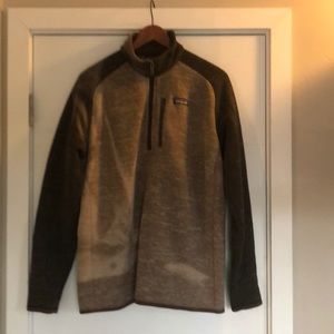 Patagonia Better Sweater.  ( bleach spots)